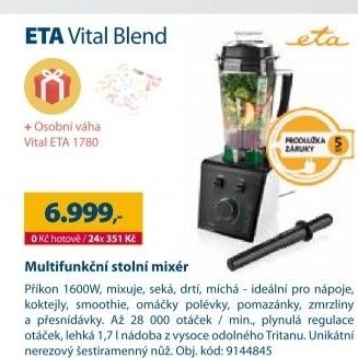 Stolní mixér Eta Vital Blend