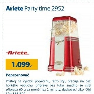 Popcornovač Ariete 2952
