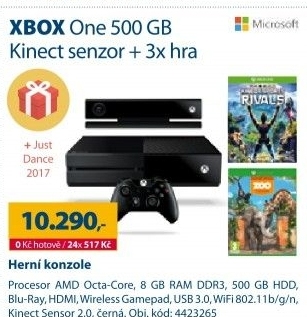 Herní konzole Xbox One Microsoft