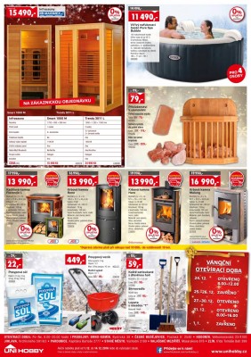 akční leták UNI HOBBY 1.12.2016-14.12.2016