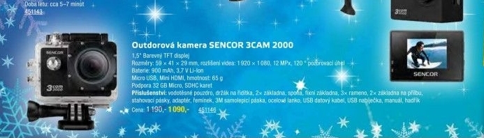 Outdoorová kamera Sencor 3CAM 2000