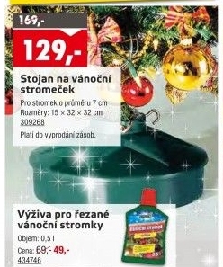 Stojan na vánoční stromeček