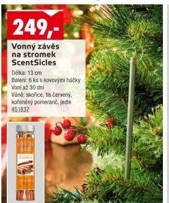 Vonný závěs na stromek ScentSicles