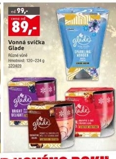 Vonná svíčka Glade by Brise