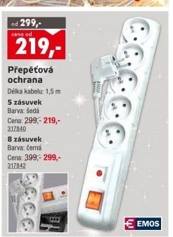 Přepětová ochrana Emos