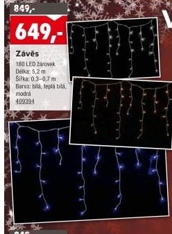 Vánoční LED osvětlení