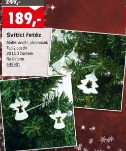 Vánoční LED osvětlení
