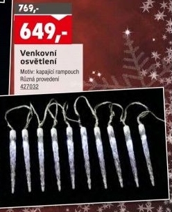 Vánoční LED osvětlení