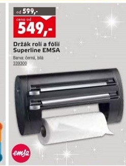Držák rolí a folií Superline Emsa