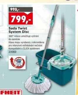 Mop Twist System Disc Leifheit