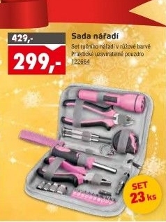 Sada nářadí pro ženy Extol Craft