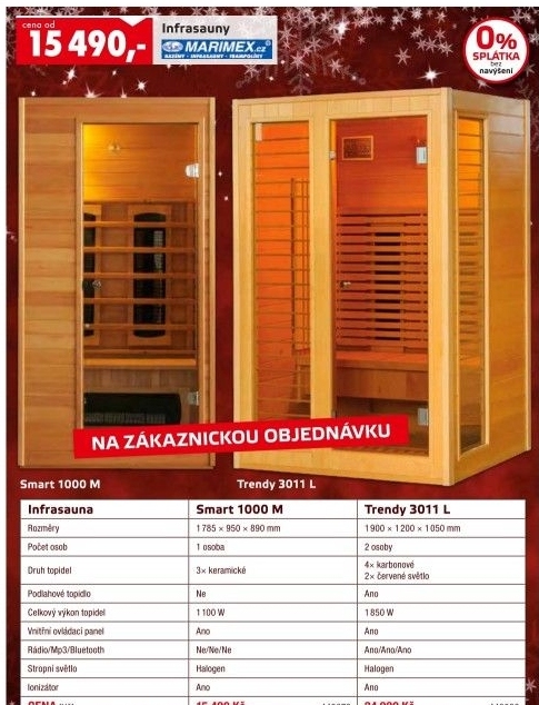 Infrasauna Marimex Smart 1000 M