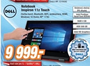 DELL Inspiron 11z Touch/WIN10