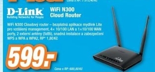 D-LINK WiFi N300 Cloud Router (DIR-605L)