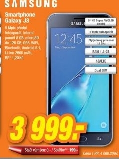 SAMSUNG J320 Galaxy J3 Black