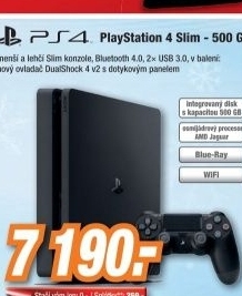 SONY PlayStation 4 Slim - 500GB