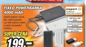 FIXED PB,4000mAh černá FIXOEM-PB4000-BK