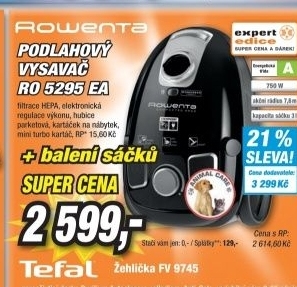 ROWENTA RO 5295 OA/EA + WB 305140