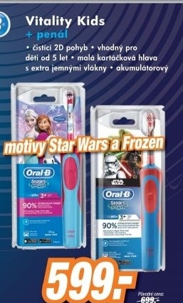 ORAL-B Vitality Star Wars + penál