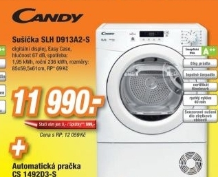 CANDY SLH D913A2-S