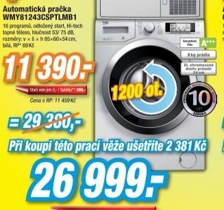 BEKO WMY 81243 CS PTLMB1