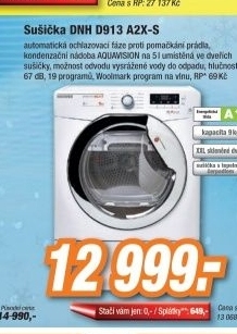 HOOVER DNH D913 A2X-S