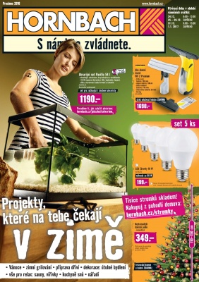 akční leták Hornbach 30.11.2016-3.1.2017