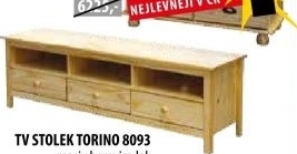 TV stolek TORINO