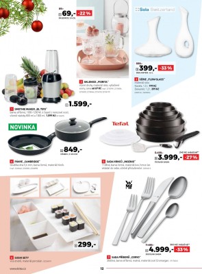 akční leták Kika nábytek 5.12.2016-23.12.2016