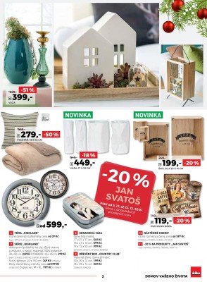 akční leták Kika nábytek 5.12.2016-23.12.2016