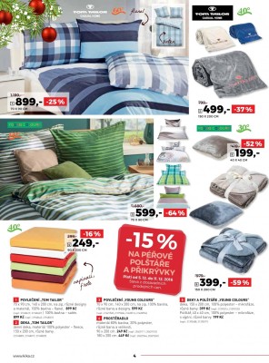 akční leták Kika nábytek 5.12.2016-23.12.2016