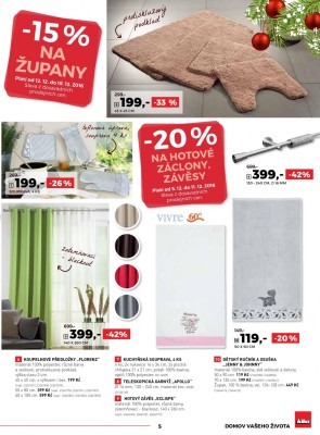 akční leták Kika nábytek 5.12.2016-23.12.2016