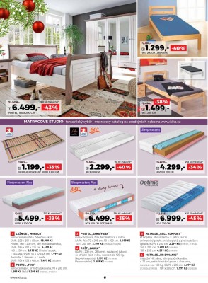 akční leták Kika nábytek 5.12.2016-23.12.2016