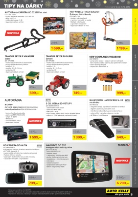 akční leták Auto Kelly 5.12.2016-31.12.2016
