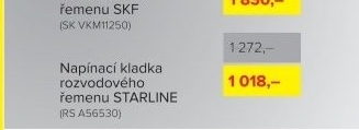 Napínací kladka rozvodového řemenu Starline