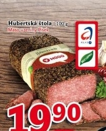 Štola hubertská Maso uzeniny Písek