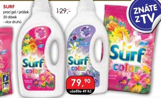 Prací gel Surf