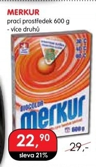 Prací prášek Merkur