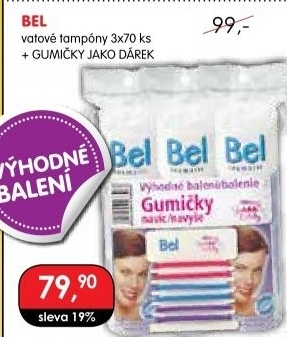 Odličovací tampony BEL