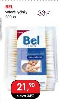 Tyčinky vatové Bel Hartmann