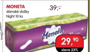 Vložky dámské Night Moneta