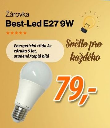 Best-Led E27 9W