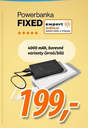 Powerbanka Fixed