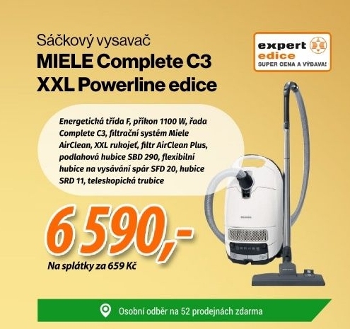 MIELE Complete C3 XXL Powerline edice