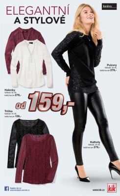 akční leták Kik textil 7.12.2016-20.12.2016