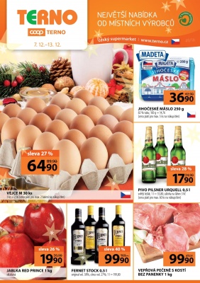 akční leták COOP 7.12.2016-13.12.2016