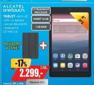 OT PIXI 3 8 + SC8070