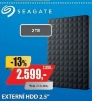 HDD 2TB USB3.0 Expansion černýSEAGATE