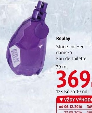 Toaletní voda dámská Stone Replay