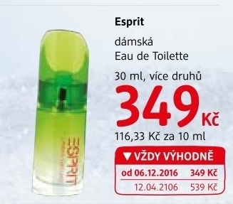 Toaletní voda dámská Esprit